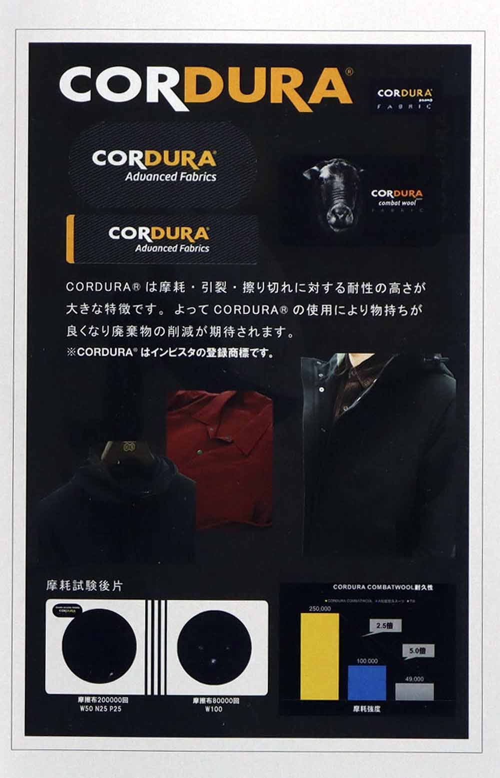 1022763 CORDURA® combat wool OXFORD – 瀧定名古屋株式会社 10課