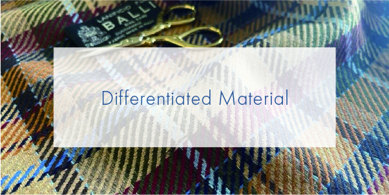 Differentiated Material