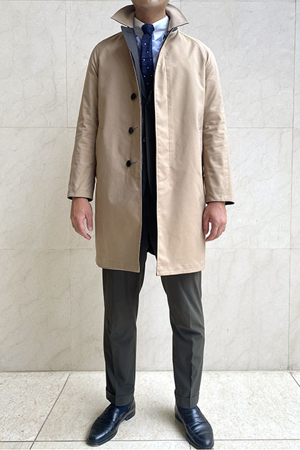 Sec51 21aw Sus 001 リバーシブルコート 瀧定名古屋株式会社 紳士服戦略支援室